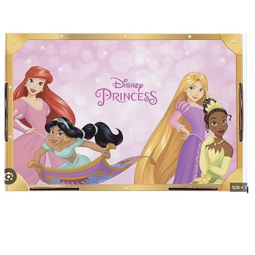 Disney Princess Dress Up Trunk–21-Piece Deluxe Costume Set and Tiana Accessories